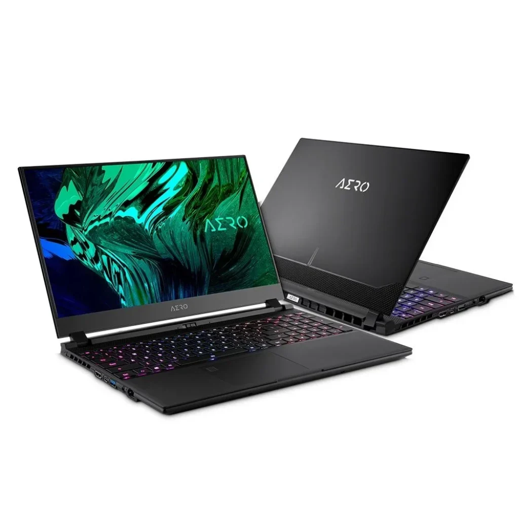 Notebook Gigabyte AERO 15 OLED, NVIDIA Studio, Intel Core i7-11800H, 16GB RAM, RTX 3060, SSD 512GB, 15.6″ 4K, Win10 Pro – KD-72BR623SP