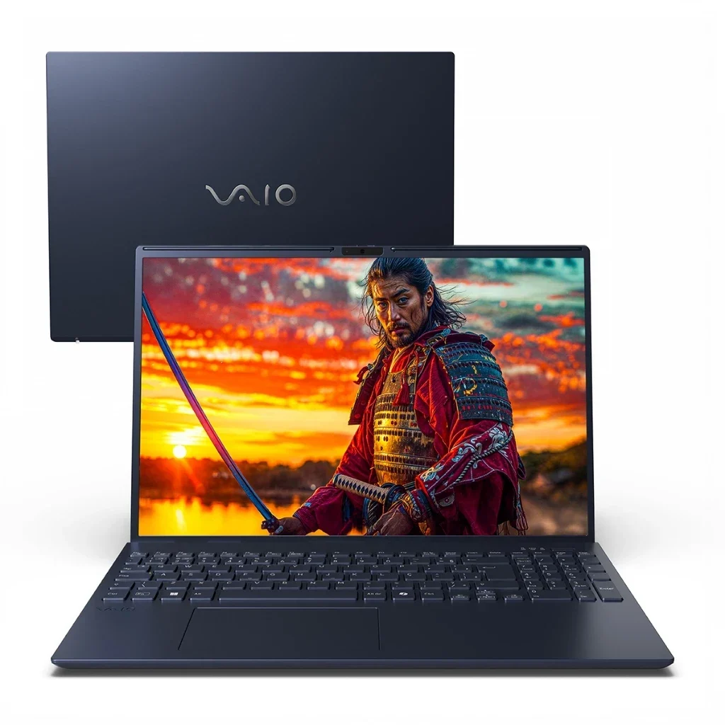 Notebook VAIO FE16 AMD Ryzen 7-5825U Linux 8GB RAM 256GB SSD 16″ FHD IPS Antirreflexo – 6252M-PUB