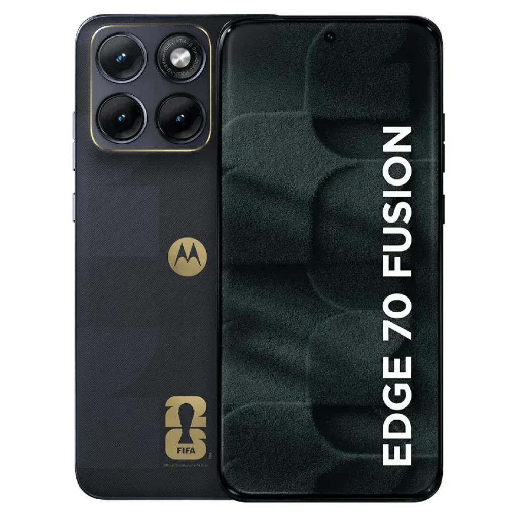 Smartphone Motorola Edge 70 Fusion 5G FIFA World Cup Collection – 256GB 24GB (8GB RAM + 16GB RAM Boost), Câmera 50MP Sony Lytia 710, Tela 6,8″ Extreme AMOLED 1.5K 144Hz 5200 mAh 68W TurboPower – XT2605-3