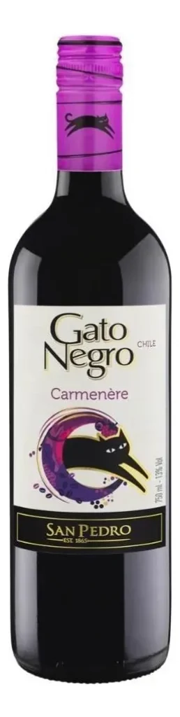 Vinho Tinto Seco Chileno Carménère 750ml Gato Negro