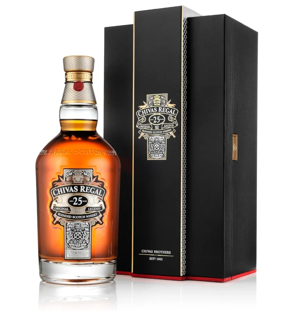 Whisky Chivas Regal 25 anos Escocês 700ml