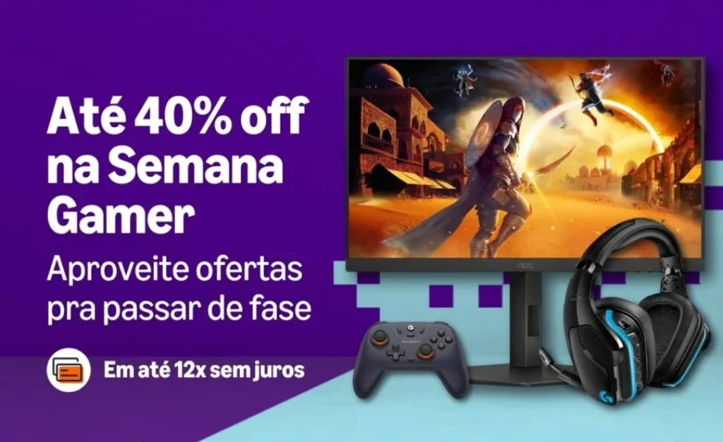 Cupons Amazon – Semana Gamer com até 30% OFF