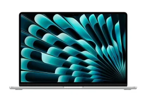 MacBook Air Apple 15″ Chip M4, CPU 10 Núcleos, GPU 10 Núcleos, Neural Engine 16 Núcleos, 16GB RAM, SSD 512GB, Prateado
