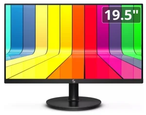 Monitor 19.5″ LED, Widescreen, 75Hz, 2ms, HD, HDMI, VGA, VESA, Ajuste de inclinação – 3green M195WHD