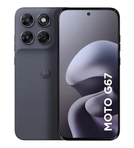 Smartphone Motorola Moto G67 5G – 256GB 12GB (4GB RAM + 8GB RAM Boost), Câmera 50MP Sony, Tela 6,8″ 1.5K Extreme AMOLED 120Hz, Ultrarresistente, 5200mAh 33W – XT2621-1