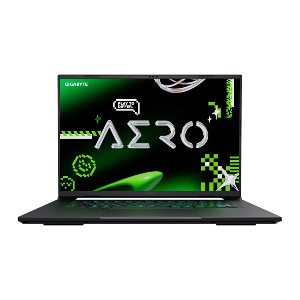 Notebook Gamer Gigabyte AERO X16 – AMD Ryzen AI 7 350, NVIDIA RTX 5060 8G, 16GB, 1TB SSD, 16″ QHD+ 165Hz, W11 Home – 1VH93USC94AH