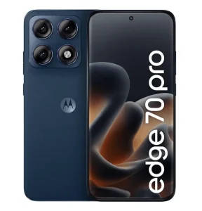 Smartphone Motorola Edge 70 Pro 5G – 256GB 24GB (12GB RAM+12GB RAM Boost), Dimensity 8500 Extreme, 4 Câmeras de 50MP, Tela 6,8″ 1.5K Extreme AMOLED 144Hz Pantone™, Bateria 6500mAh TurboPower™ 90 W, IP68/IP69 – XT2607-1