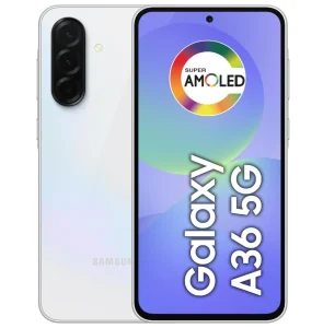 Smartphone Samsung Galaxy A36 5G 256GB, 8GB RAM, Câmera Tripla até 50MP, Tela Super AMOLED 6.7″, IP67, NFC, Recursos AI e Snapdragon 6 Gen 3