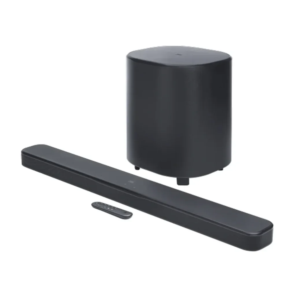 Soundbar JBL Bar 500, Bluetooth, 290W, com Subwoofer, 5.1 Canais, Dolby Atmos, Preta – JBLBAR500M2BLKBR