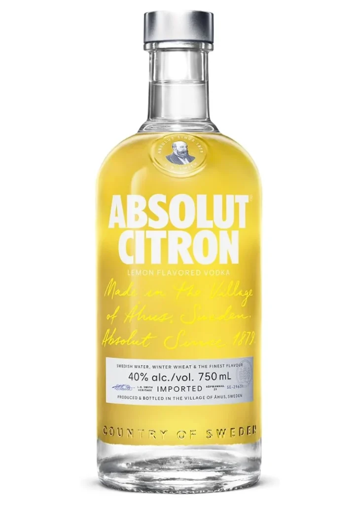 Absolut Vodka Citron Sueca 750ml
