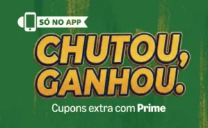 Amazon Chutou Ganhou – Dê seu palpite em jogos da Copa e desbloqueie cupons de até 80% OFF
