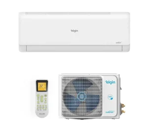 Ar Condicionado Split Hi Wall Inverter Elgin Eco 9000 BTU/h Quente e Frio Wi-Fi 220V Branco – HJQI09C2WB/HJQE09C2CB