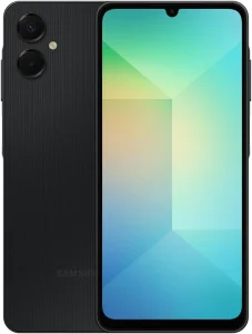 Celular Samsung Galaxy A06 5G 128GB, 4GB, IP54, Tela 6.7″ – Preto