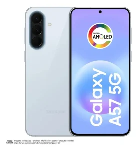 Smartphone Samsung Galaxy A57 5G 128GB, 8GB Ram, Câmera 50mp, IP68, Super Amoled 6.7”, Recursos Ai – Cinza