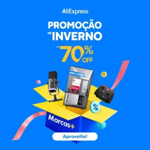 Cupons AliExpress – Promoção de Inverno de até R$ 350 OFF
