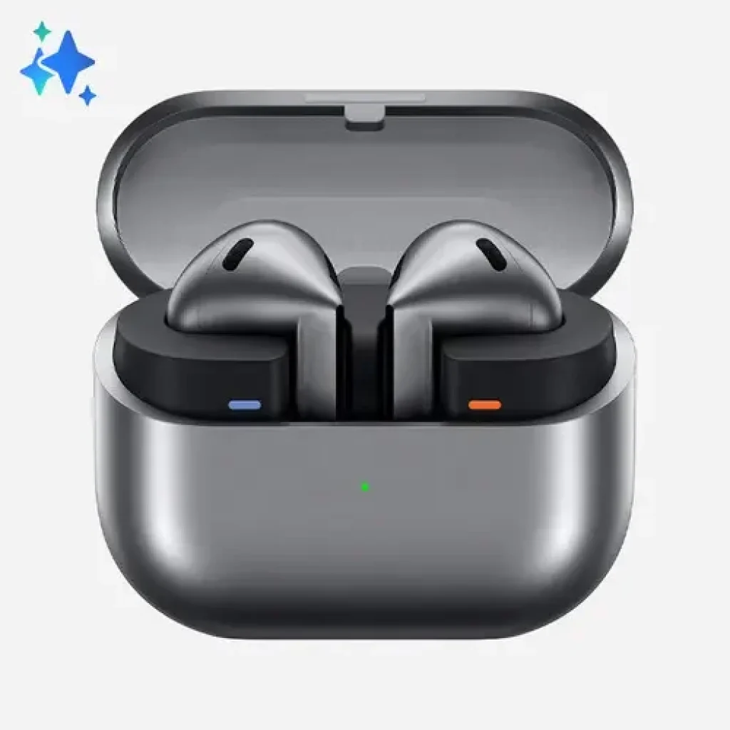 Fone de Ouvido sem fio Samsung Galaxy Buds3, Cancelamento ativo de Ruído,Galaxy AI