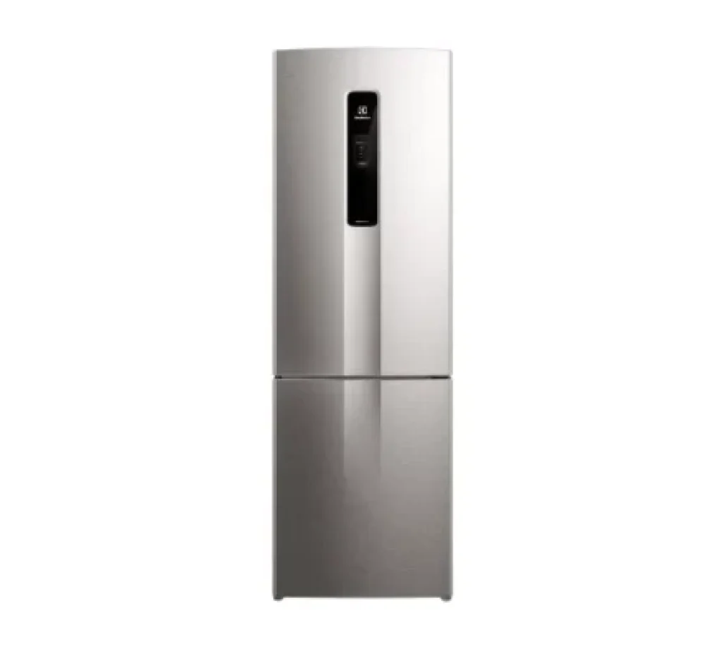 Geladeira/Refrigerador Electrolux Frost Free Inverter Inverse Inox Look 400L Efficient Bivolt – IB6S