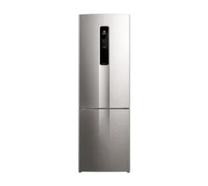 Geladeira/Refrigerador Electrolux Frost Free Inverter Inverse Inox Look 400L Efficient Bivolt – IB6S