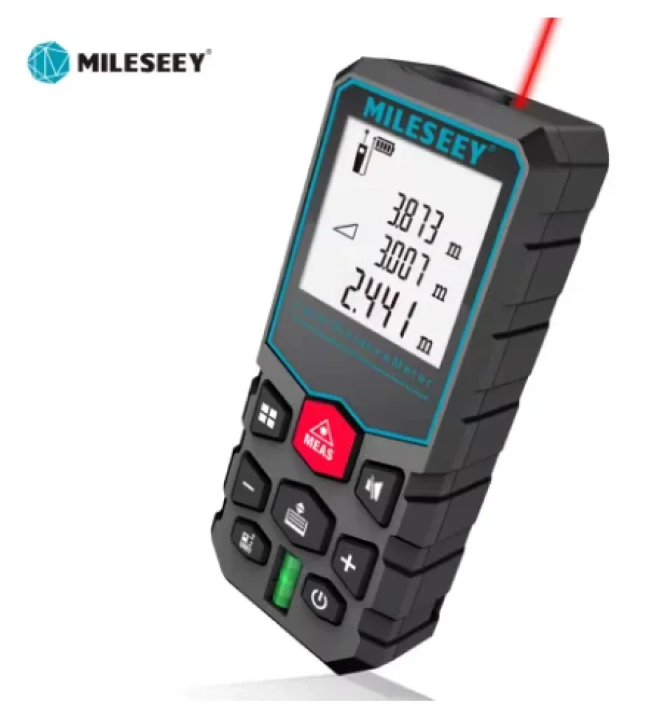 Trena Laser MILESEEY x5 Alta precisão 60m