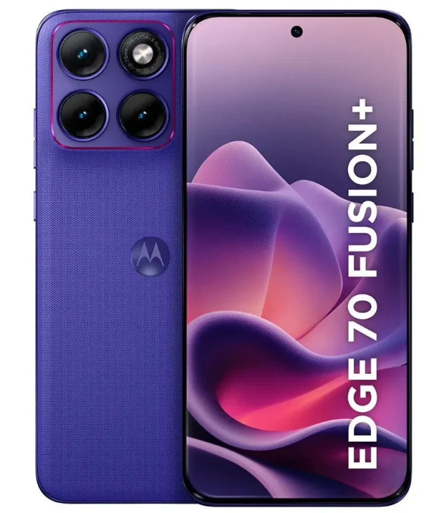 Smartphone Motorola Edge 70 Fusion Plus 5G 256GB 5G 12GB RAM (+12GB RAM Boost) Câmera 50MP Sony Lytia 710 Tela 1.5K Extreme AMOLED 144Hz 5200mAh TurboPower 68W – XT2605-5