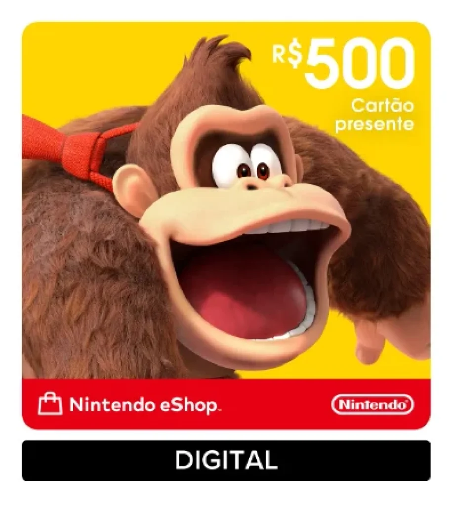Nintendo Gift Card eShop BRL 500 (Digital)