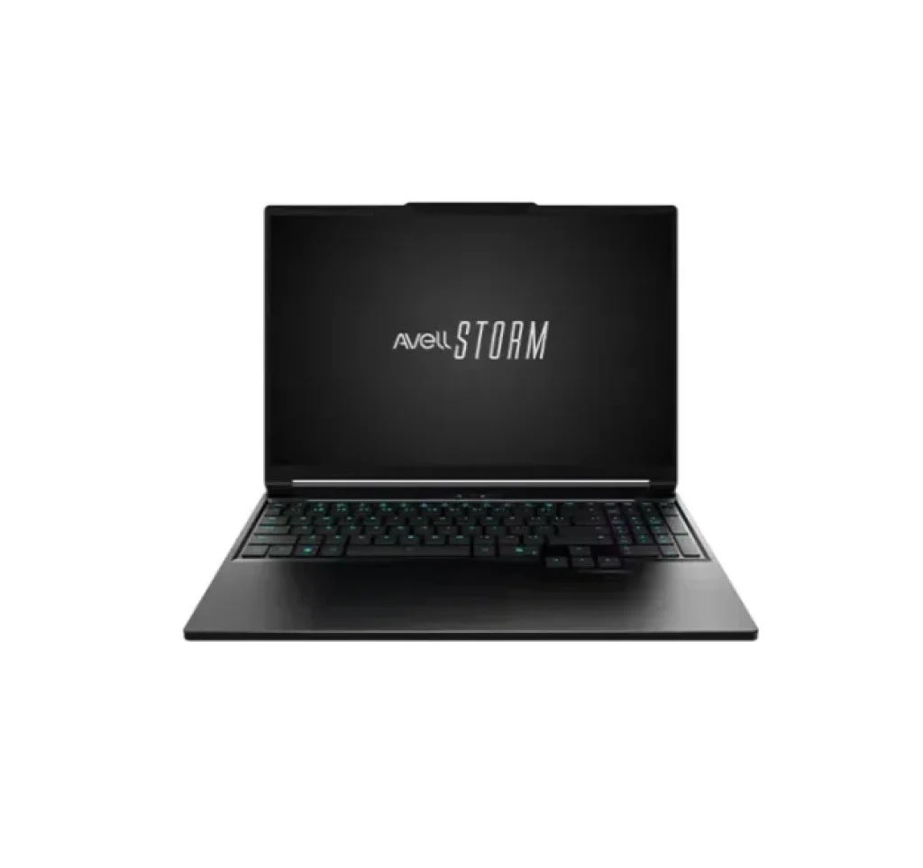 Notebook Gamer Avell Storm 550 – Intel Core i9-14900HX, RTX 5050 8GB (Full Power), 8GB RAM, 512GB SSD, 16″ QHD 180Hz 500nits 100% sRGB, Sem S.O. – MN000129