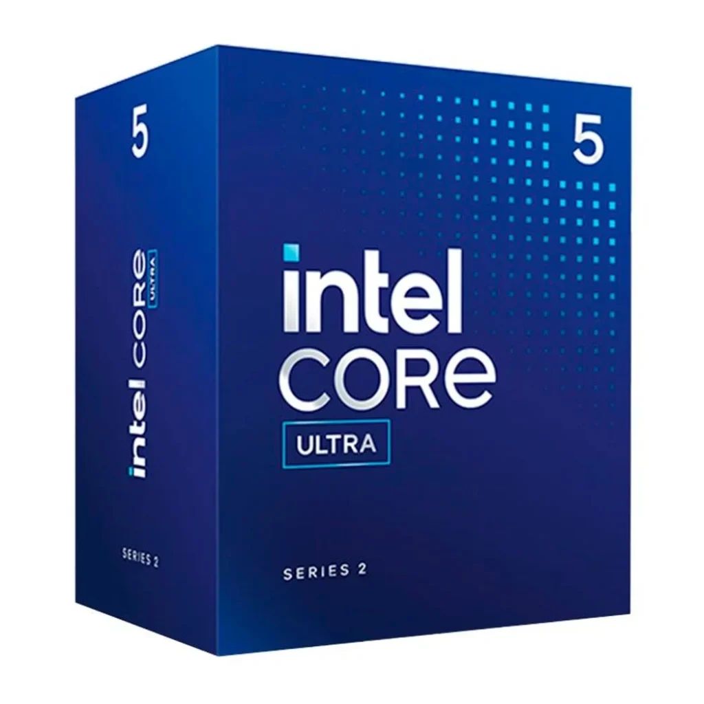 Processador Intel Core Ultra 5 225F até 4.9 GHz com 10 núcleos e 14 threads Desktop Processor LGA1851 Com Cooler – BX80768225F