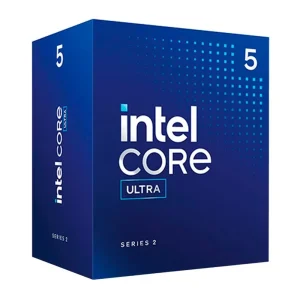Processador Intel Core Ultra 5 225F até 4.9 GHz com 10 núcleos e 14 threads Desktop Processor LGA1851 Com Cooler – BX80768225F