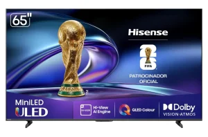 Smart TV 65 4K UHD Hisense ULED MiniLED 65U6QV Vidaa U9 HDR10 Dolby Atmos