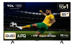 Smart TV TCL 85″ P7K 4K UHD QLED Google TV Hdr10+ Dolby Vision•Atmos – 85P7K