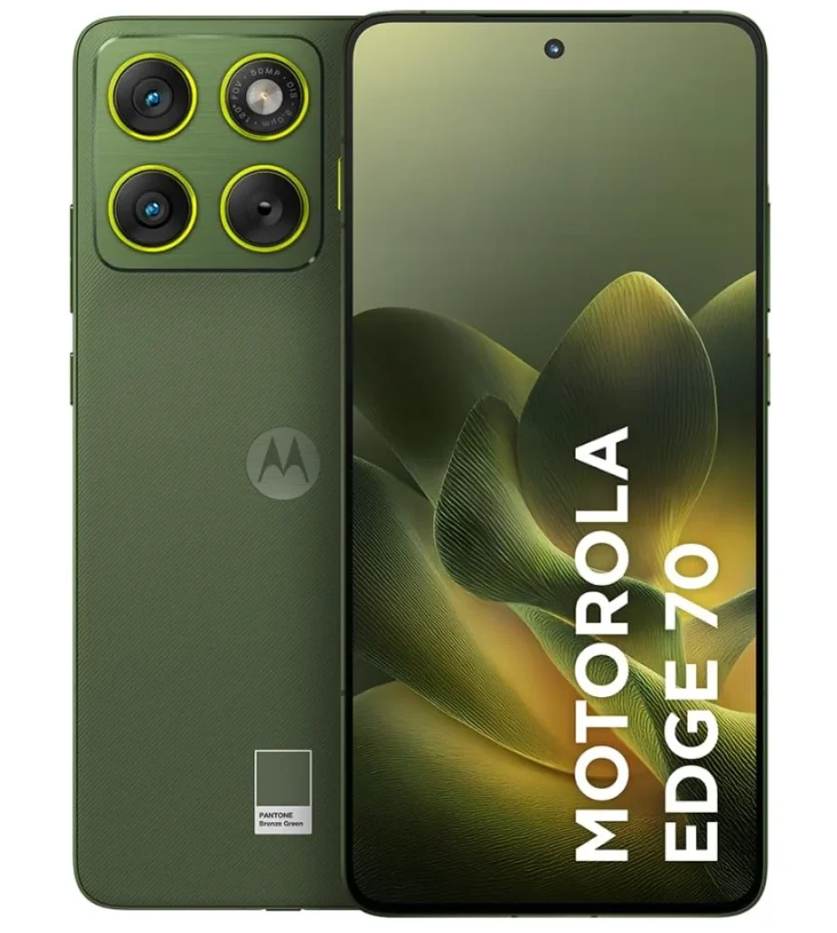 Smartphone Motorola Edge 70 5G – 256GB 24GB (8GB RAM + 16GB RAM Boost), Ultrafino, Snapdragon 7 Gen 4, 3 câmeras 50MP, Tela 1.5K Extreme AMOLED 120Hz 4800mAh 68W- XT2601-3