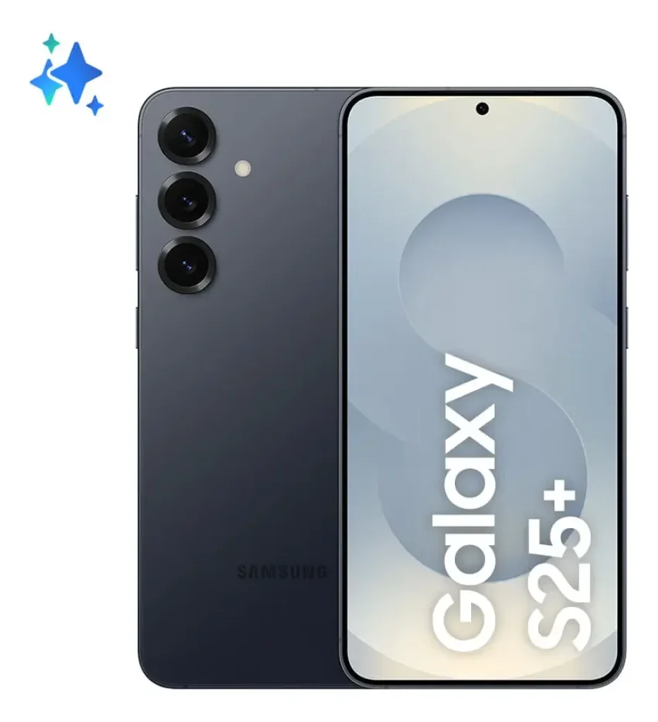 Smartphone Samsung Galaxy S25+ 5G 256GB, Tela 6.7″, 12GB RAM, AI Inteligência Artificial, IP68, Processador Snapdragon 8 Elite e Câmera Tripla
