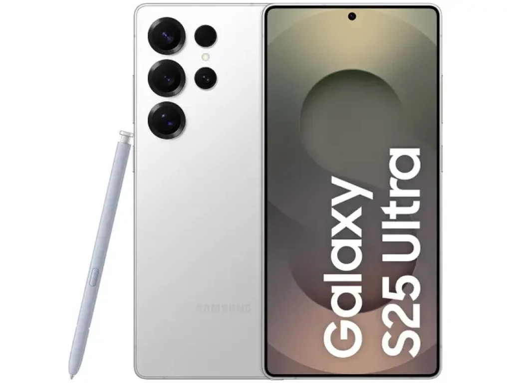 Smartphone Samsung Galaxy S25 Ultra 256GB, Tela de 6.9″, 12GB RAM, Inteligência Artificial, IP68, S-Pen, Snapdragon 8 Elite e 4 Câmeras