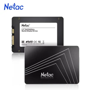 SSD Netac 512GB SATA III 560Mbps 2.5″ Interno 3D NAND FLASH QLC/TLC Disco de estado sólido