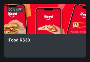 (Perfil Vivo) Vale Bonus – Ganhe R$30 de saldo no iFood