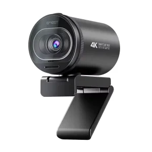 Webcam EMEET S600 4K para Streaming, Video Call, 8MP USB Câmera com Foco Automático e Microfones com Cancelamento de ruído