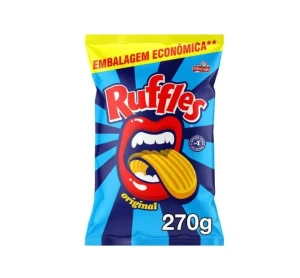 Batata Frita Ondulada Original Ruffles Pacote 270g
