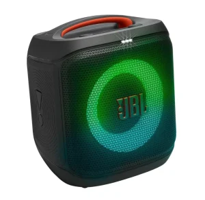 Caixa de Som JBL PartyBox Encore Essential 2, RGB, 100W RMS, Show de Luzes, Bluetooth, Portátil, Resistente a Respingos, Bateria de até 15h, Som JBL Pro Sound, AI Sound Boost – JBLPBENCOREESS2BR