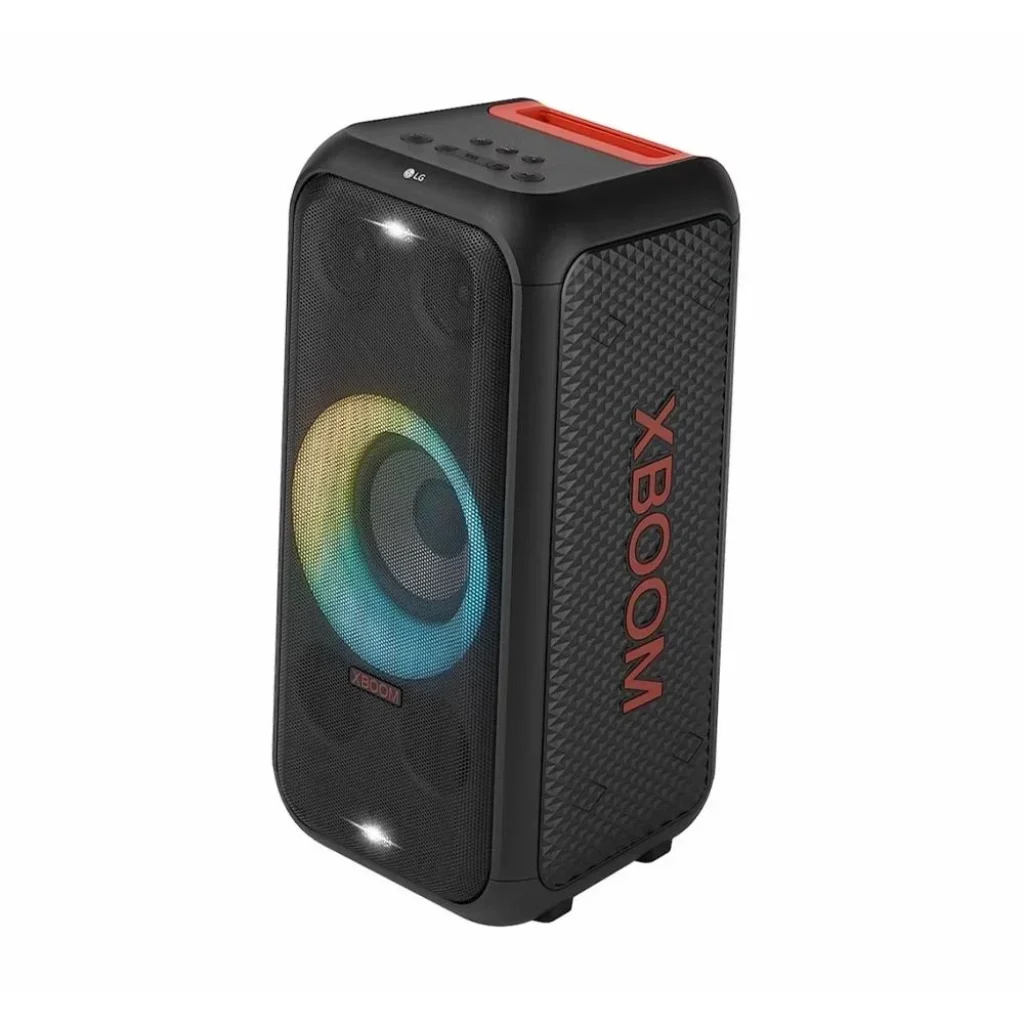 Caixa de Som Partybox LG XBOOM XL7S – 250W RMS, Display De Pixel LED, Bluetooth 5.1, 20h De Bateria, IPX4, Sound Boost, Alça Telescópica E Rodas – XL7S.ABRALLK