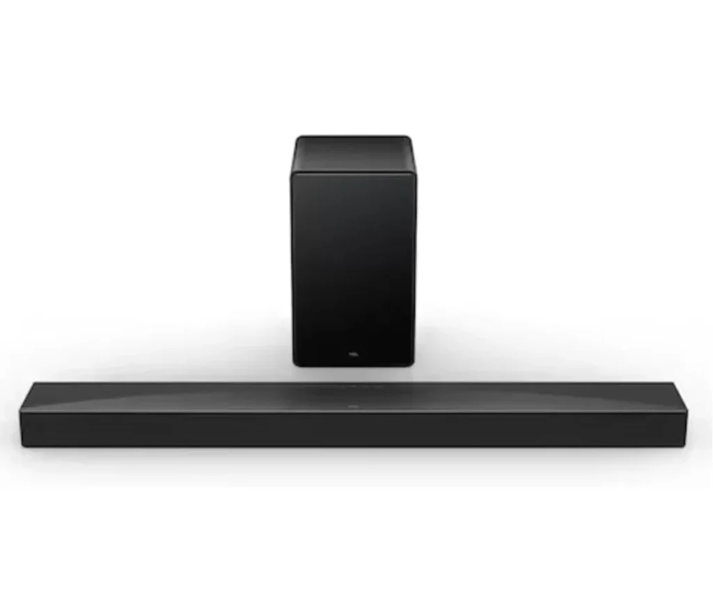 Caixa de Som Soundbar TCL Q65H – 580W 5.1 Canais Dolby Atmos, Surround, Ray-Danz, Subwoofer Sem Fio Preto Bivolt
