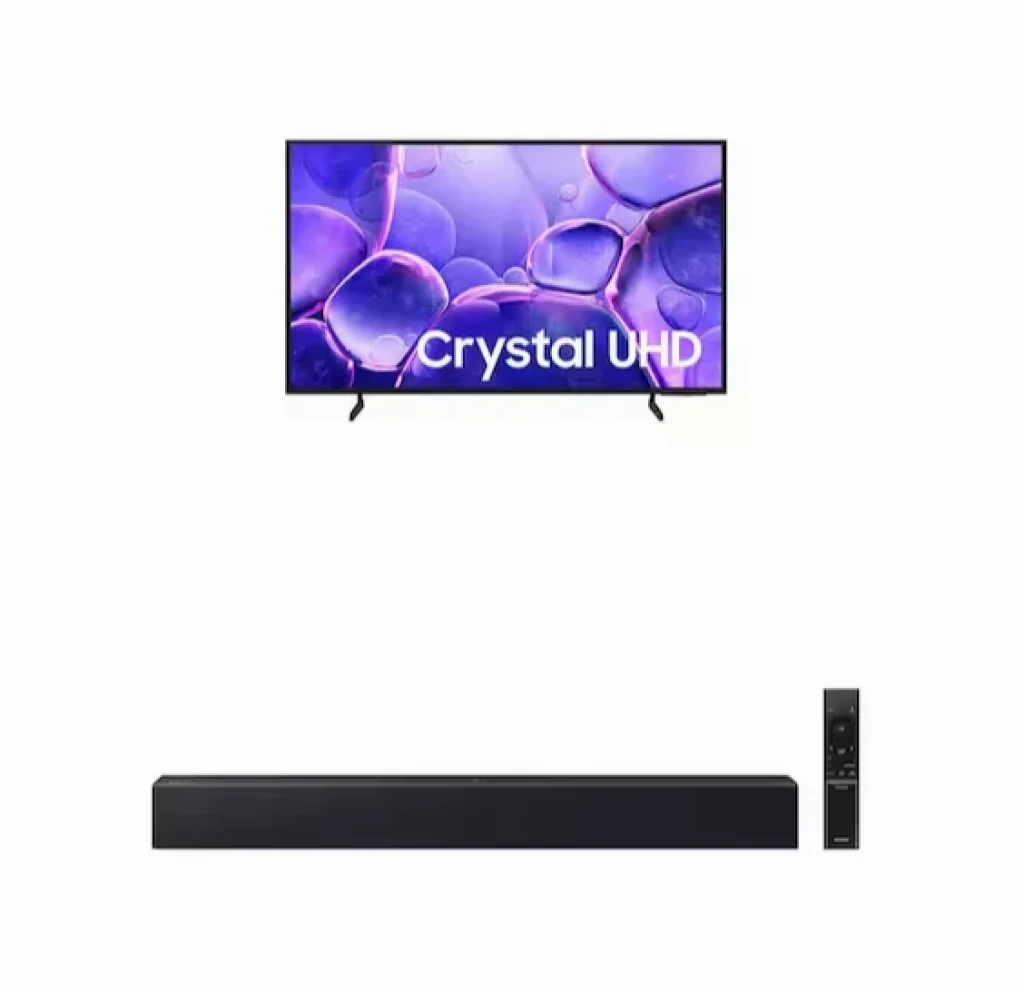 Combo Smart TV 55” Samsung 4K UHD 55U8600F+ Soundbar Samsung B-Series HW-B400F 40W
