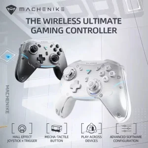 Controle Sem Fio Machenike G3 V2 PC Gaming Controller Hall Effect Gamepad para Nintendo Switch iPhone Android Celular Windows PC Steam