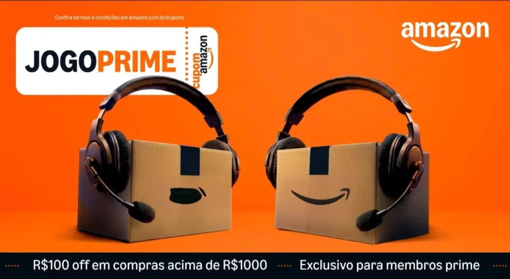 Cupom Amazon R$100 OFF em R$1000
