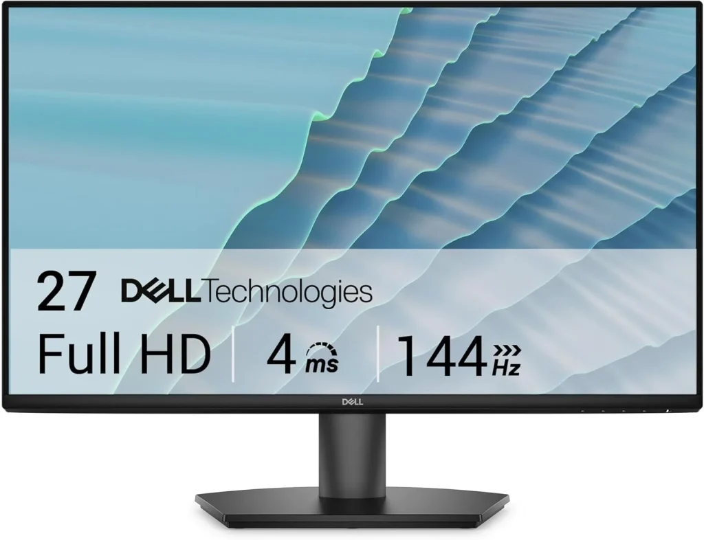 Dell Monitor 27″, Full HD, 144Hz, IPS, 4ms/1ms MPRT, AMD FreeSync, VESA, 2 HDMI, Garantia de 3 anos, preto – SE2726H