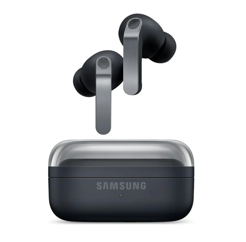 Fone de Ouvido sem Fio Samsung Galaxy Buds4 Pro, Áudio Hi-Fi, Auto-falante Aprimorado, Cancelamento de Ruído Adaptativo, Galaxy AI