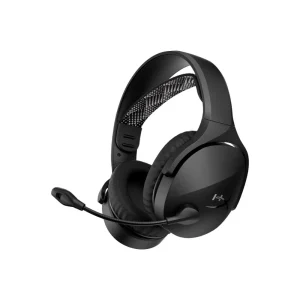 Headset Gamer Sem Fio HyperX Cloud Jet, Conexão 2.4GHz, Bluetooth, Bateria de até 25 horas, Microfone com Cancelamento de Ruído, Preto – AJ0T1AA