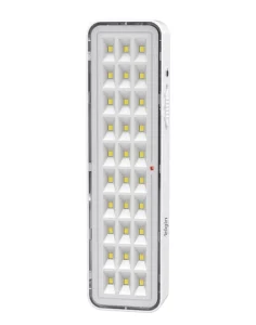 Luminária De Emergência 30 LEDS 2W Elgin Bivolt Bateria até 6 horas Luz Branca Fria