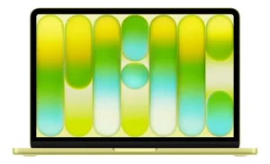 MacBook Neo Apple 13″ Chip A18 Pro, CPU de 6 Núcleos, GPU de 5 Núcleos, 256GB, 8GB RAM – Amarelo-cítrico