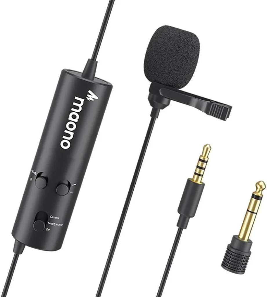 MAONO Microfone de Lapela AU-103
