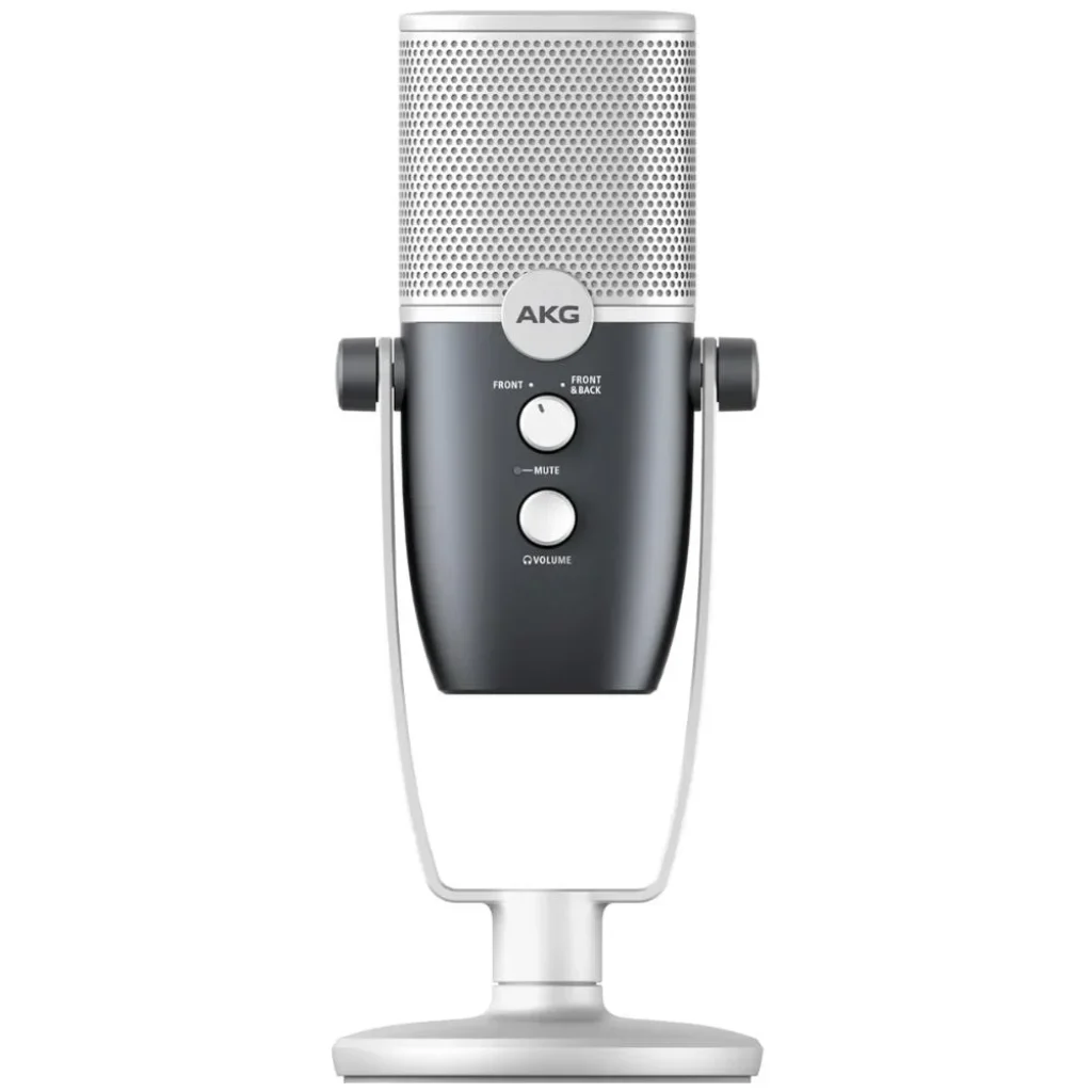 Microfone Condensador AKG Ara C22 Profissional Gamer Podcast USB Com Dois Padrões – C22-USB